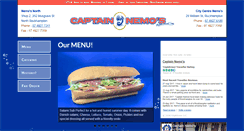 Desktop Screenshot of captainnemossubs.com.au